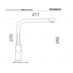 Bateria Schock NIMBUS 523000 CHROM